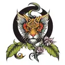 higher  tattoo design idea