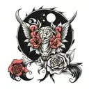 higher  tattoo design idea