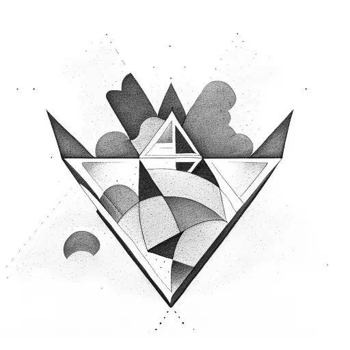 Some Triangle Tattoo Ideas that I think would look good on your forearm or  back of the calf. . . . . . If you would like to use any of my… | Instagram