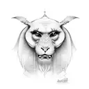 monk  tattoo design idea