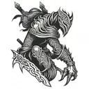 Artorias tattoo design idea