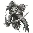 Artorias tattoo design idea