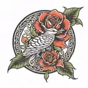 ओवी  1111  tattoo design idea