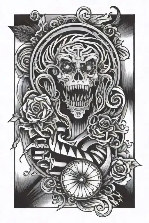 Falling in Reverse band tattoo tattoo design idea