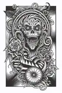 Falling in Reverse band tattoo tattoo design idea