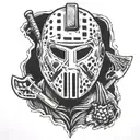 jason voorhees tattoo design idea