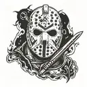 jason voorhees tattoo design idea