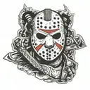 jason voorhees tattoo design idea