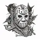 jason voorhees tattoo design idea