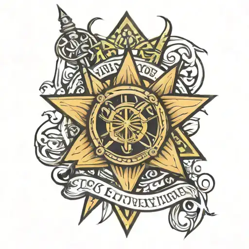 corrections officer tattoo design idea