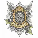 corrections officer tattoo design idea