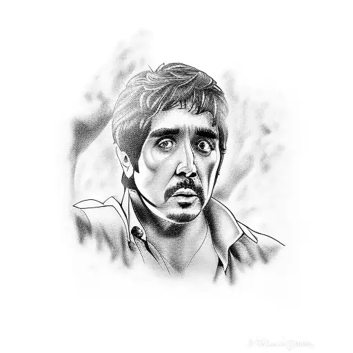 tony montana arm tattoo  tattoo design idea