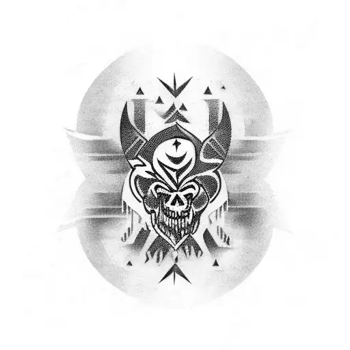 Legends never die flipped tattoo design idea