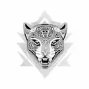 jaguar prehispanic tattoo design idea
