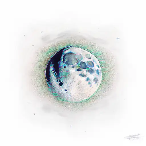 the moon will illuminate my room and soon im consumed by my doom tattoo design idea