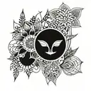 Split Croatia tattoo design idea