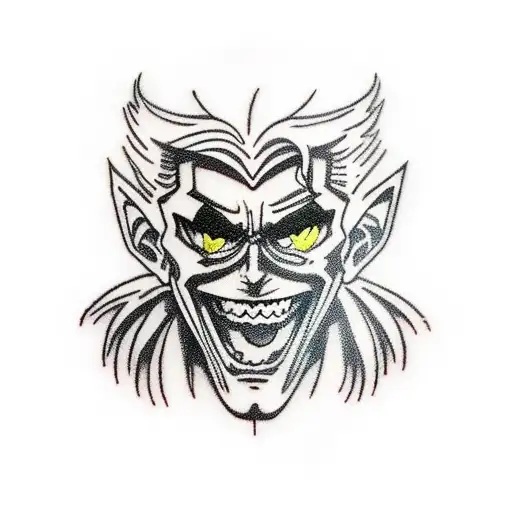 Alucard from Hellsing Ultimate tattoo design idea