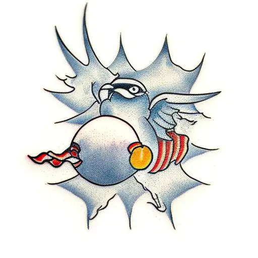 mercury tattoo design idea