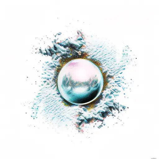 mercury tattoo design idea