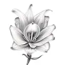 Lily tattoo design idea