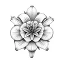 Lily tattoo design idea