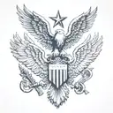 in GOD WE TRUST' tattoo design idea