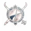 Simple Design of The German Flag tattoo design idea