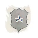 Simple Design of The German Flag tattoo design idea