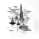 blade runner 2049 tattoo design idea