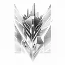 blade runner 2049 tattoo design idea