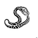 Snake spine tatto tattoo design idea
