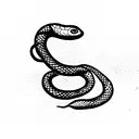 Snake spine tatto tattoo design idea