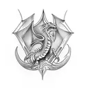 eragon style dragon wrapping around the top of the right shoulder down the back and around the right side of ribs to th  tattoo design idea