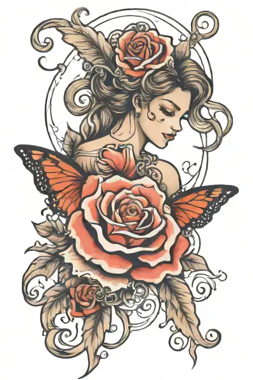 dreams i love you god tattoo design idea