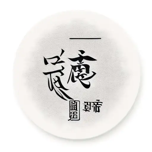 maneki showing middle finger , and text that says "fuk luck" tattoo design idea