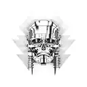 terminator sleeve tattoo design idea