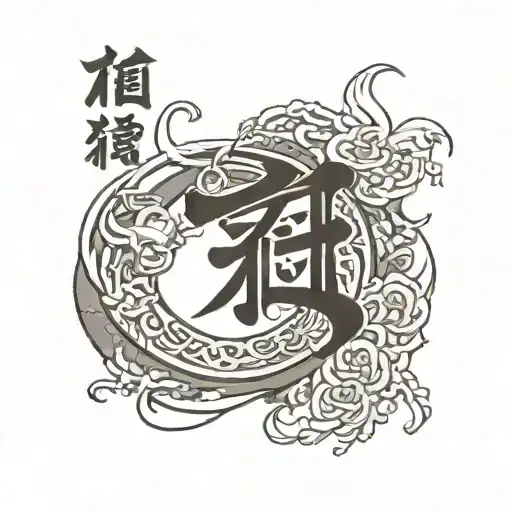 Script reading "For the Glory of God and the Good of Others" tattoo design idea