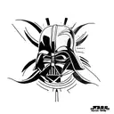 Darth Vader tattoo design idea
