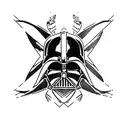 Darth Vader tattoo design idea