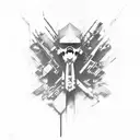 linkin park street soldier  tattoo design idea
