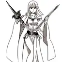 Dagger tattoo design idea