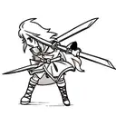 Dagger tattoo design idea