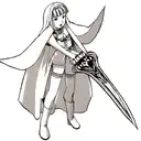 Dagger tattoo design idea