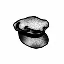 beret tattoo design idea