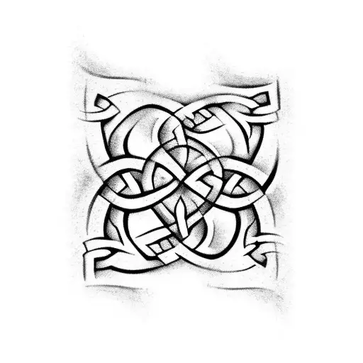 Celtic Knot tattoo design idea