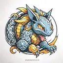 pokemon tattoo design idea