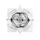 Fibonacci sequence tattoo design idea