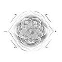 Fibonacci sequence tattoo design idea