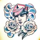 bts tattoo design idea