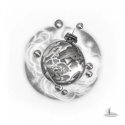 treasure planet tattoo design idea